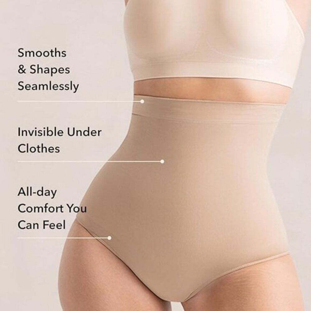 Shapermint Nude All Day Every Day High-Waisted Shaper Panty Size XS/S NWT #6049